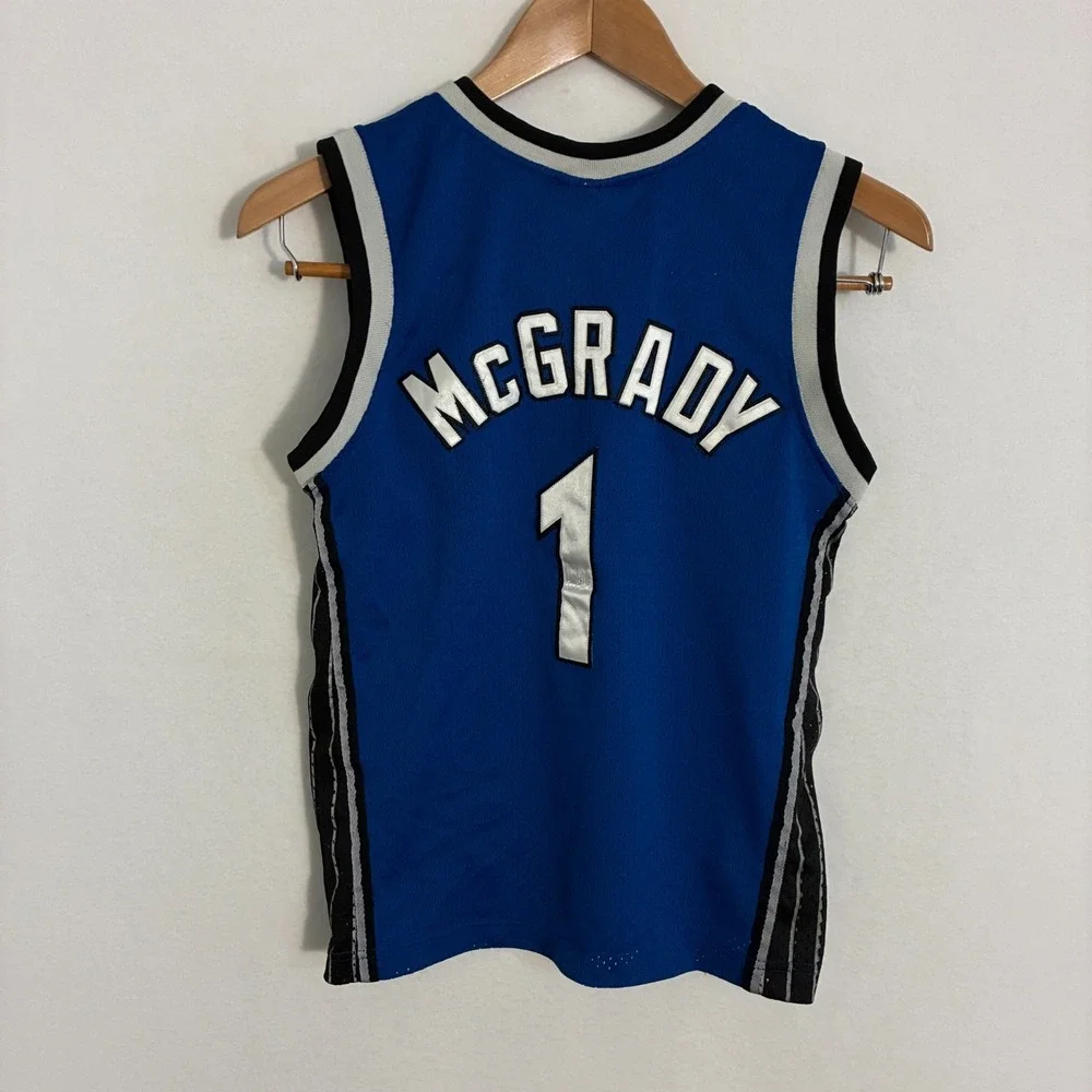 Vintage Nike Orlando Magic Tracy McGrady Jersey Youth M Basketball NBA #1